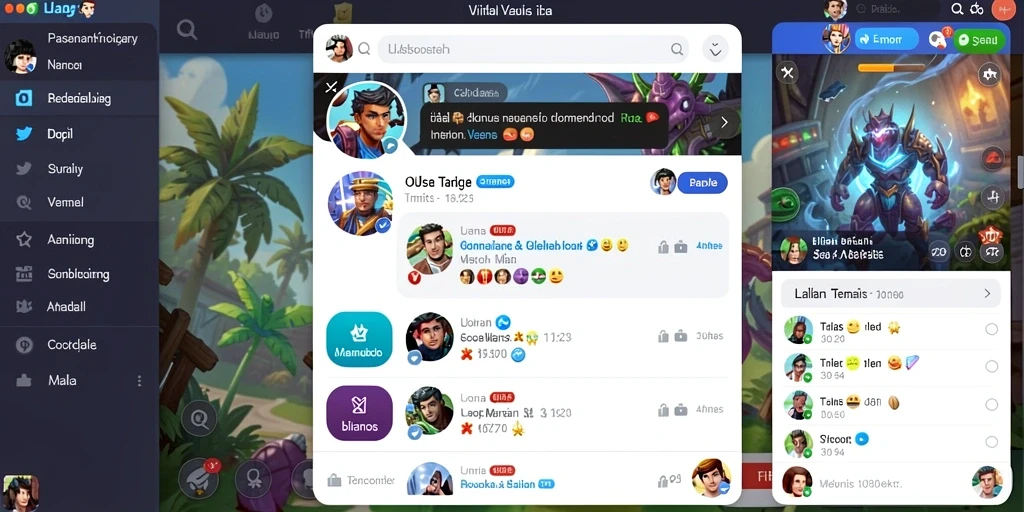 Antarmuka aplikasi yang user-friendly dan menarik.
