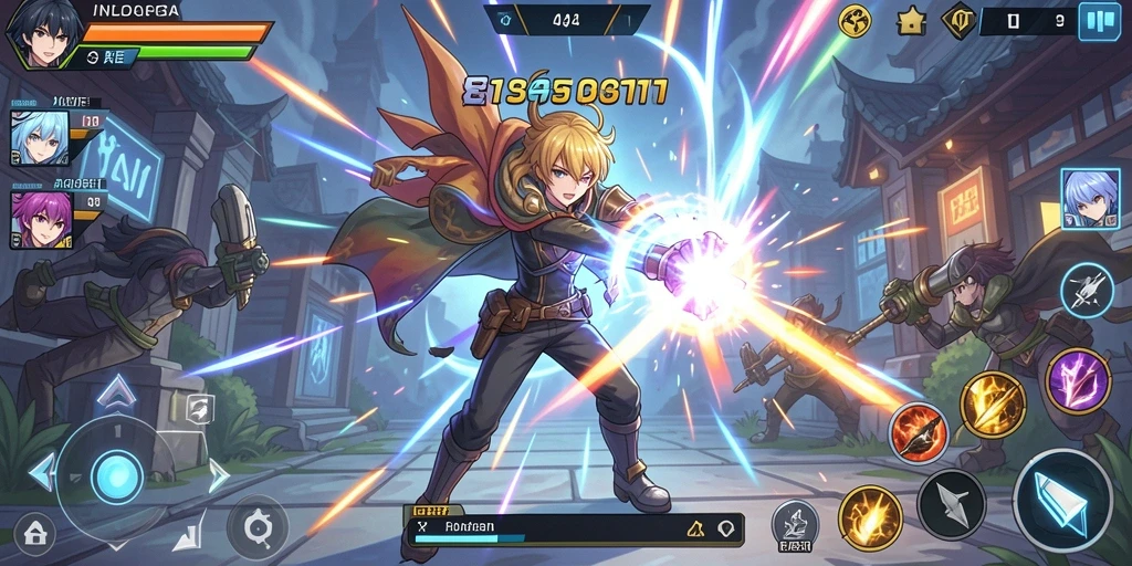Screenshot menampilkan antarmuka permainan slot yang menarik.