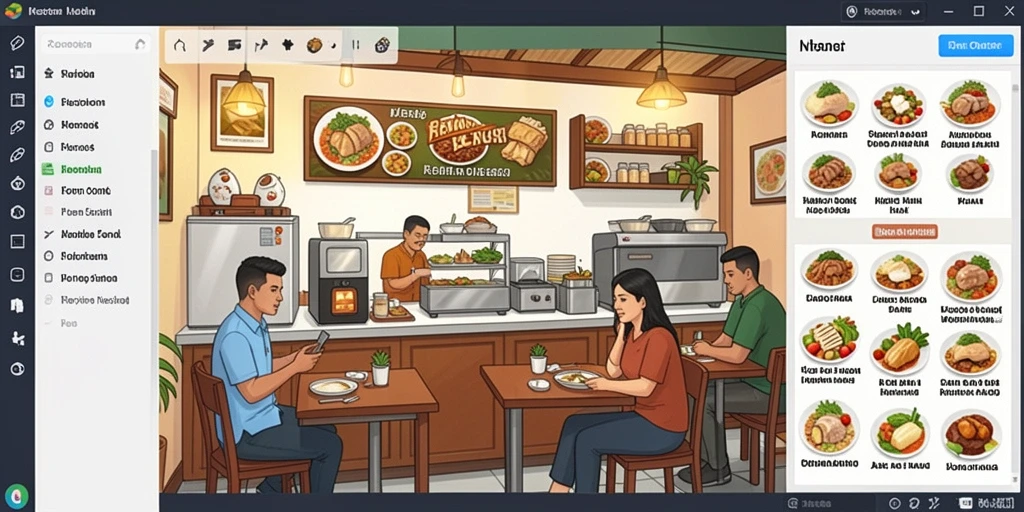 Tampilan antarmuka yang menarik dan mudah digunakan.