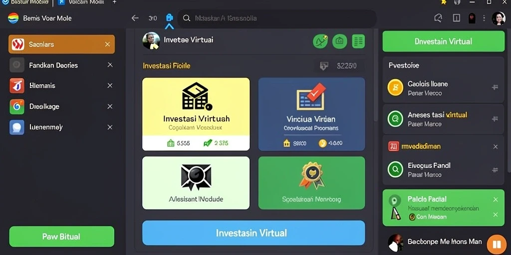 Tampilan antarmuka yang menarik dan user-friendly.