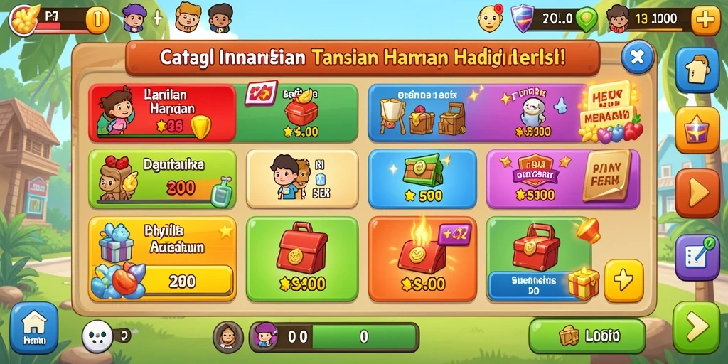 Tampilan antarmuka aplikasi yang menarik dan mudah digunakan.