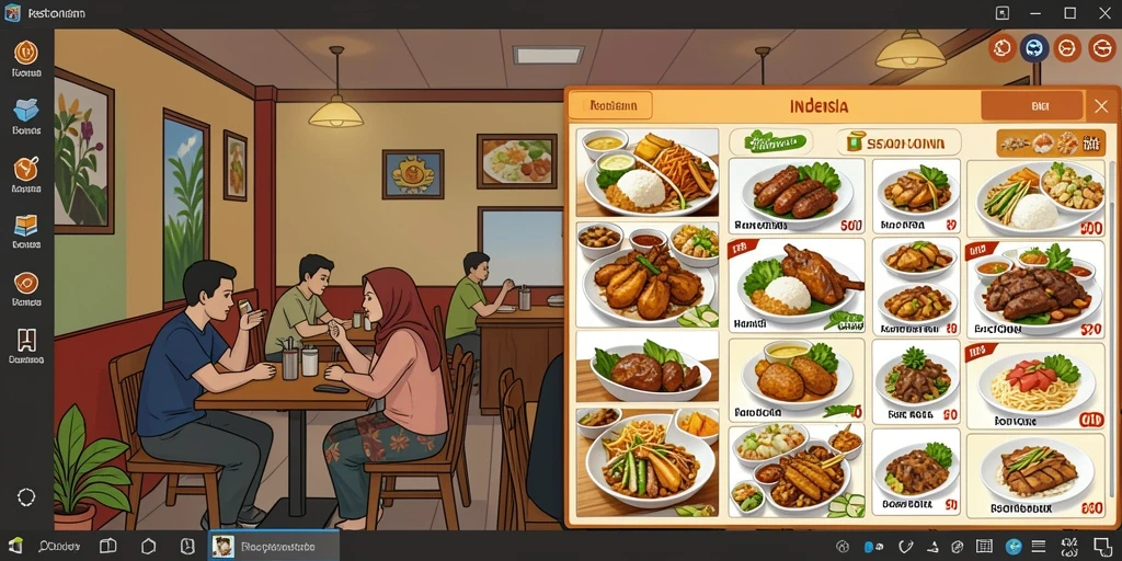 Tampilan antarmuka yang menarik dan mudah digunakan.