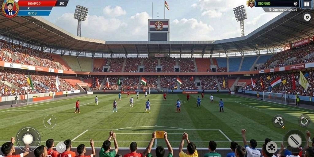 Tampilan awal yang menarik dan interaktif.