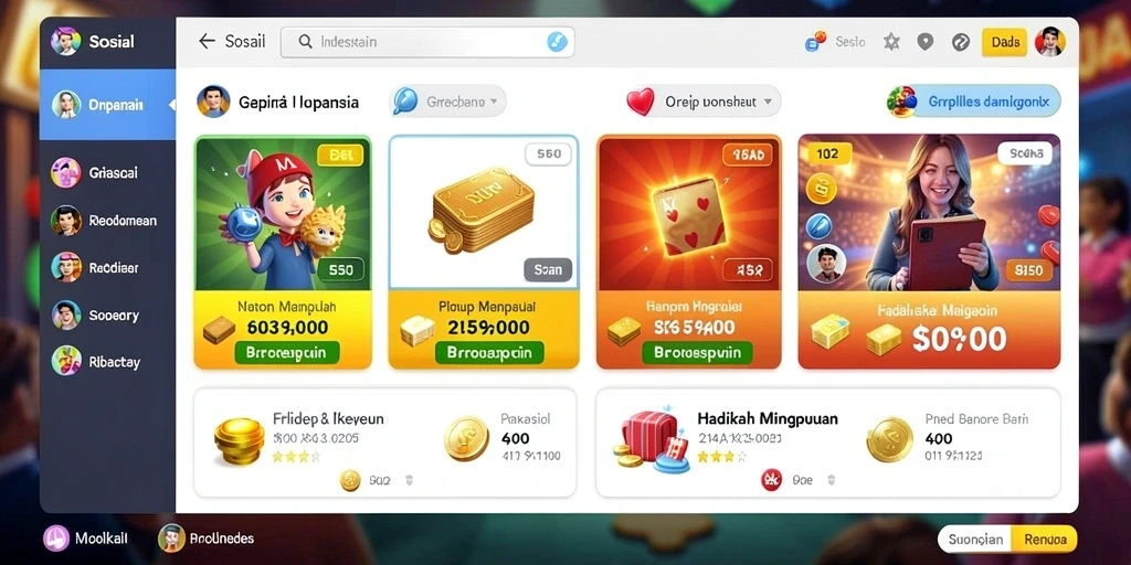 Tampilan antarmuka pengguna yang menarik dan ramah.