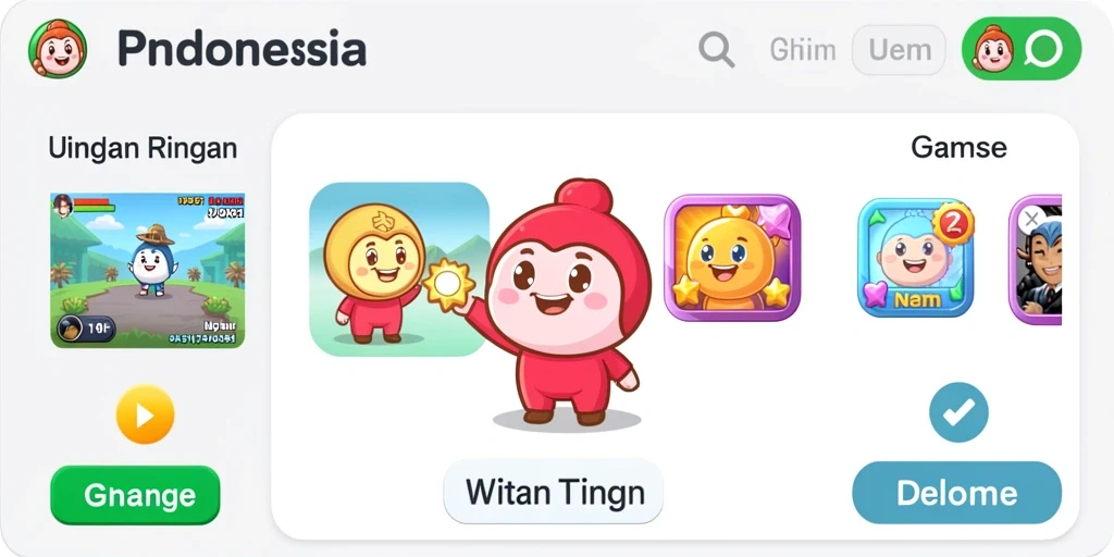 Tampilan antarmuka yang user-friendly dan menarik.