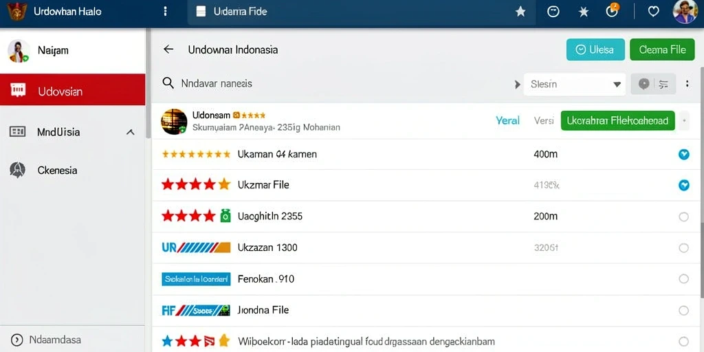 Tampilan antarmuka yang menarik dan user-friendly.