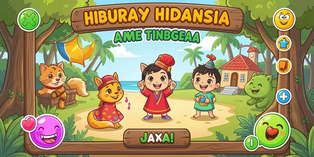 Tampilan antarmuka yang user-friendly.