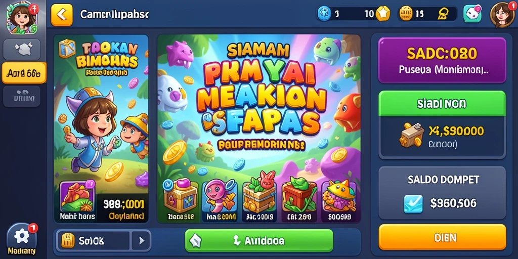 Tampilan antarmuka yang menarik dan user-friendly.